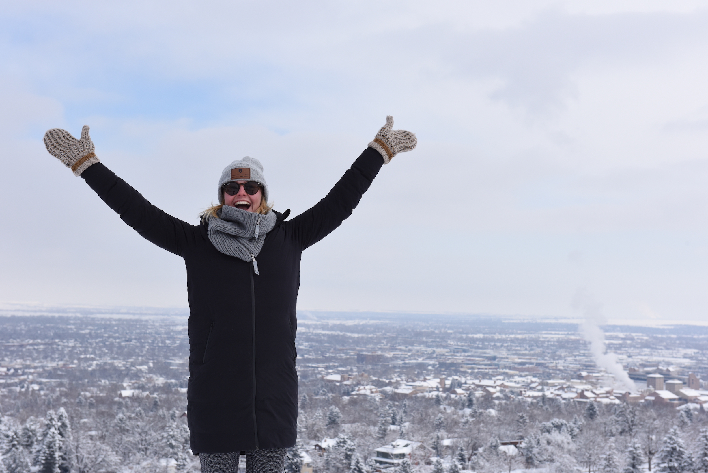 Sophia Above Boulder